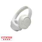 JBL Tune 750BTNC - White - Wireless Over-Ear ANC Headphones - Hero
